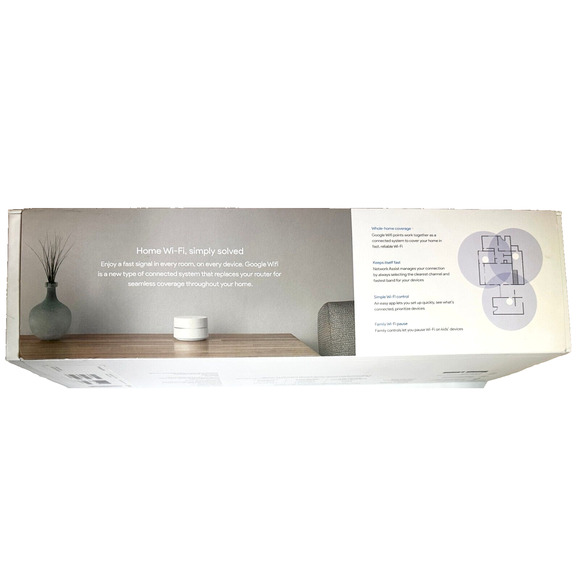 Google AC-1304 WiFi Mesh Whole Home System 3 Pk Router NIB - Picture 2 of 9